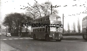 Autobús Bradford Corp 1959 HKW72 Duckworth Ln foto 5x3 pulgadas con derechos de autor 59124 - Imagen 1 de 2