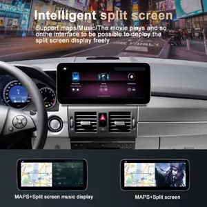 Ugode 12,3 Zoll Android Bildschirm Upgrade Stereo Mercedes Benz GLK 2009-2012 NTG4.0 - Bild 1 von 12