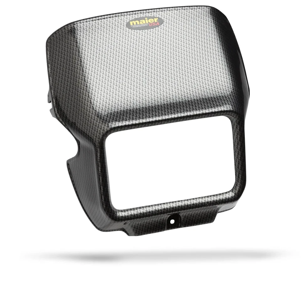 NEW YAMAHA 87 - 24 TW 200 BLACK CARBON FIBER LOOK HEADLIGHT SHELL TW200 - Image 1 of 1