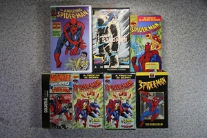Spider-Man Animated VHS Tape Lot - 7 Tapes - Picture 1 of 17