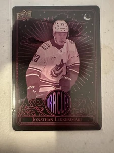 2024-25 Upper Deck Extended Series Jonathan Lekkerimaki Oracles SP #O-41 - Bild 1 von 2