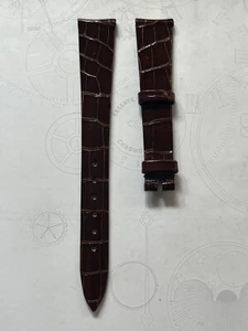 Vacheron Constantin Watch Strap Genuine Lizard Brown 14mm "New Old Stock 1960" - Picture 1 of 7