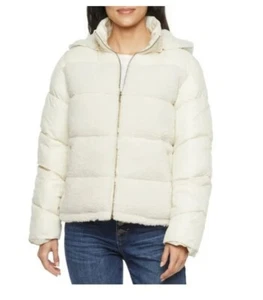 a.n.a Water Resistant Heavyweight Sherpa Coat Size L MSRP $180 NWT Color Birch - Picture 1 of 4