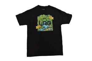 Lifted Research Group Mens LRG Wooded Natural Tactics Black Shirt Medium - Picture 1 of 5