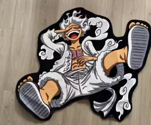 One Piece Anime Luffy Gear 5 Irregular Shaped Rug for Living Room & Home Decor - Picture 1 of 5