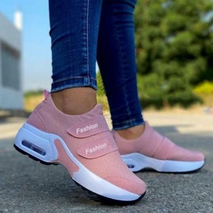 Las mejores ofertas en Zapatillas deportivas sólido rosa sin marca para  mujeres | eBay