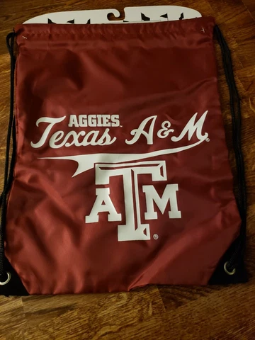 Texas A&M Aggies Official NCAA Licensed Cinch Backpack Back Pack Sack String Bag Cover