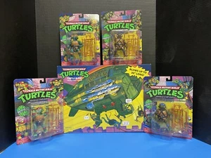 Playmates Teenage Mutant Ninja Turtles Lote Retro y Dirigible Walmart Exclusivo TMNT - Imagen 1 de 11
