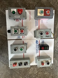 1 -Used Hoffman E2PB Pushbutton Start/Stop Station Your Pick LMK See Photos LPU - Picture 1 of 5