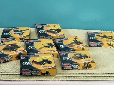 Make - It Blocks Set of 8 of Construction Vehicles NEW - Image 1 of 4