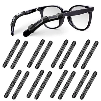 Eyeglass Ear Grips Sleeve 8Pairs Upgrade anti-slip Silicone Temple Tips - Image 1 of 4