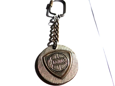 porte clés métal LANCIA garages concessions années 80 - Photo 1/3