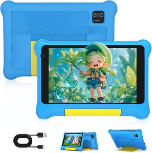 Kinder Tablet 7-Zoll Android135GB RAM 32GB ROM Bluetooth, WiFi Dual-Kameras Blau - Bild 1 von 7