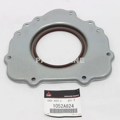 Mitsubishi Lancer 2008-2015 OEM Rear Crankshaft Oil Seal Case 1052A824 - Image 1 of 2