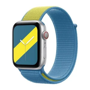 Véritable Apple Montre Nylon Sport Boucle Bande de Sangle 38mm/40mm/41mm - Photo 1 sur 6