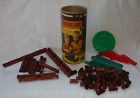 Vintage Lincoln Logs by Playskool No. 890 See Description For Contents
