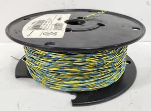 COMMSCOPE 1-PAIR 24G SOLID CROSS-CONNECT WIRE COPPER PVC-JACKETED BLUE/YELLOW - Picture 1 of 5