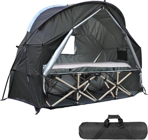 Ultimate Comfort Cot Tent - Portable, Easy Setup, and Versatile for Solo Camp... - Picture 1 of 8