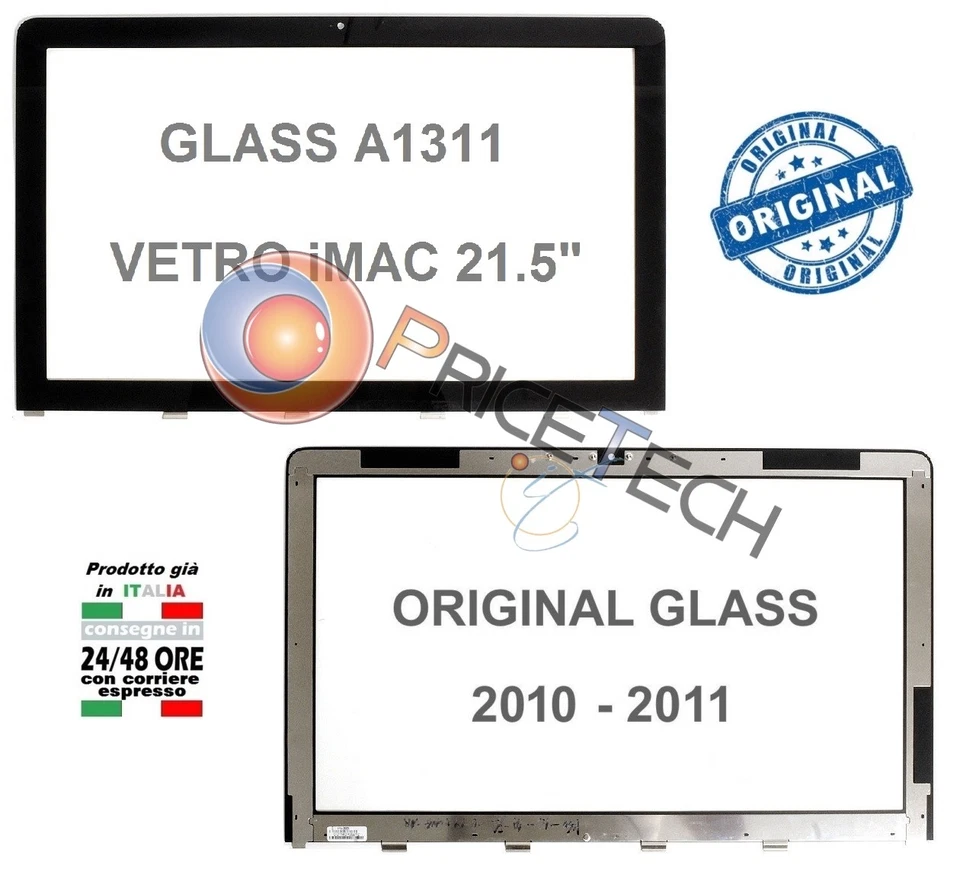Vetro Frontale Glass per Apple iMAC A1311 2010 2011 21.5"