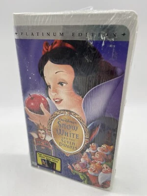 Snow White And The Seven Dwarfs (VHS, 2001) Sealed Platinum Edition THX Disney - Image 1 of 4