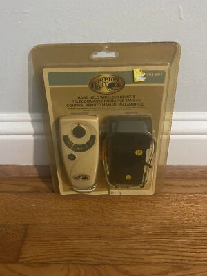 Hampton Bay Hand Held Ceiling Fan Remote Control Wireless New Sealed 191691 - Image 1 of 2