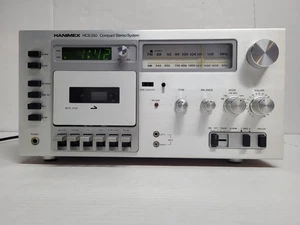 HANIMEX Model HCS 250 Compact Stereo System - AM/FM CASSETTE ALARM CLOCK - Picture 1 of 13