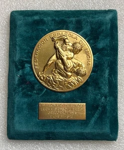 Placa rara Campeonato Europeo Grecorromano Sambo Freestyle de Lucha Libre 1974 - Imagen 1 de 4