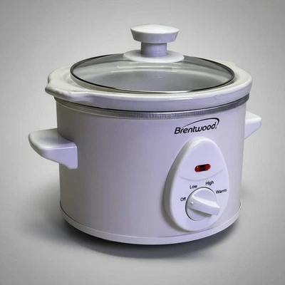Olla de cocción lenta BRENTWOOD 1,5 cuartos SC-115W Foto 1 de 4