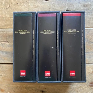 Der Ring Des Nibelungen Richard Wagner VHS Boxset Konvolut x3 - Bild 1 von 13