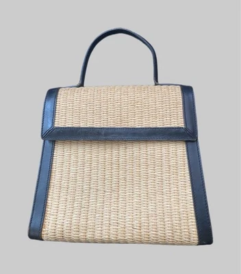 Bolso de Cuero Antiguo Ralph Lauren Basket Plus Mujer De Colección Edición Limitada Raro Ralp Foto 1 de 4