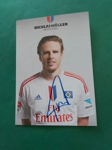 Hamburger SV , N. Müller , Autogrammkarte ,Fussball - Bild 1 von 2