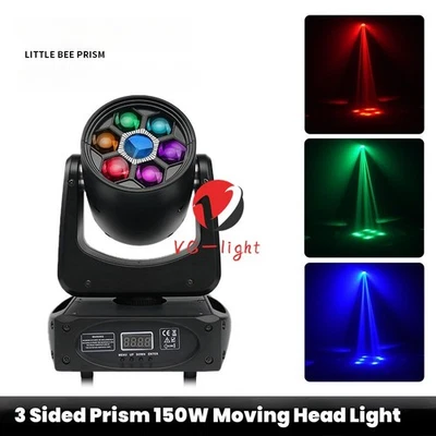 LED 150W Moving Head Light Mini Led Bee Eye Beam Pattern DJ Club Stage Lights - Image 1 of 4