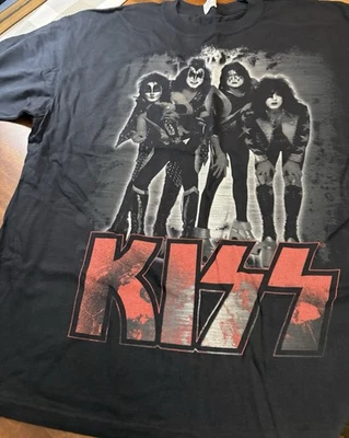 Camisa KISS XXL 2XL Negra Verano Hit N Run Tour 2007 De Colección NUEVA Foto 1 de 3
