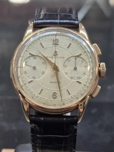 Vintage Breitling Premier 796 18k Gold 1953 - Bild 1 von 11