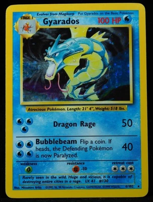 Gyarados #6 LP+ Pokemon Card - Image 1 of 3