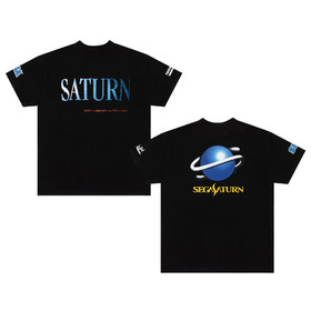 Hidden x SEGA "Saturn" 2025 Collection T-shirt All Size (Black)