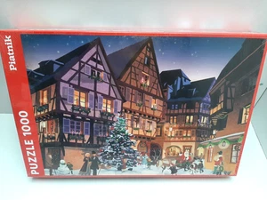 1000 Teile Puzzle Piatnik Vintage Weihnachtsdorf Weihnachten   OVP Folie NEU TOP - Bild 1 von 3