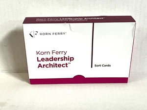 NEU Korn Ferry LEADERSHIP ARCHITECT Sort Card Deck - Bild 1 von 2