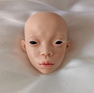 1/6 BJD Doll SD Popovy Sisters Owl Head Light Tan Skin-Free Face Make Up+Eyes - Picture 1 of 4