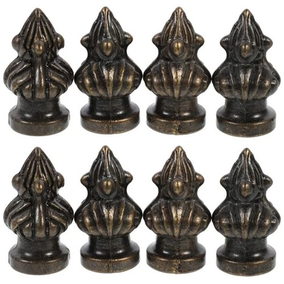 8 PCs Lampe Finial Antique Knopf Lampe Schatten Final -Tischlichtzubehör - Bild 1 von 4