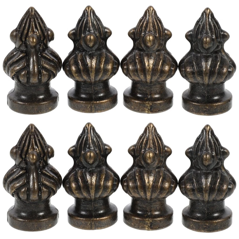 8 PCs Lampe Finial Antique Knopf Lampe Schatten Final -Tischlichtzubehör - Bild 1 von 4