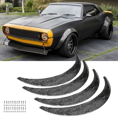 Kit de carrocería de arcos de rueda negros extensión ancha para guardabarros para Chevy Camaro SS LT Foto 1 de 4