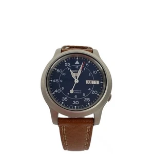 Seiko Automatik Armbanduhr Analog Leder BLK BRW SS 7S26-02J0 - Bild 1 von 5