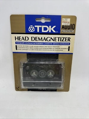 Cassette Desmagnetizador Cabezal TDK HD-30 Raro 1990 Nuevo En Paquete Foto 1 de 4