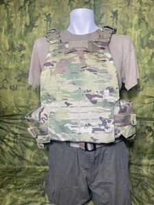 USGI US Army Salable Vest SIZE MEDIUM OCP w/ Inserts - Picture 1 of 8