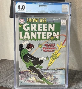 Showcase #22 1959 CGC 4.0 Origin & 1st App Silver Age Green Lantern (Hal Jordan) - Picture 1 of 7