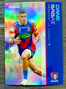 2025 NRL TRADERS 'SILVER PARALLEL' TRADING CARD - DANE GAGAI/KNIGHTS - Picture 1 of 1