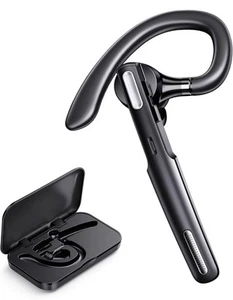 Casque Bluetooth, Écouteur Bluetooth Sans Fil V5.0 Écouteurs Mains Libres avec... - Photo 1 sur 9