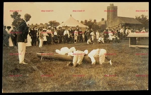 Yeovil 1910er RPPC Fete Trog Essen St Michaels Kirche Postkarte Wicomb und Sohn - Bild 1 von 2
