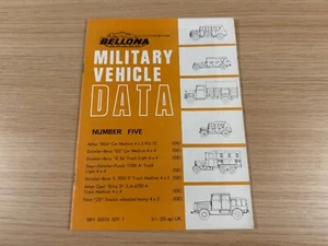 Bellona Military Vehicle Data (Number 5) from 1970 - Bild 1 von 11